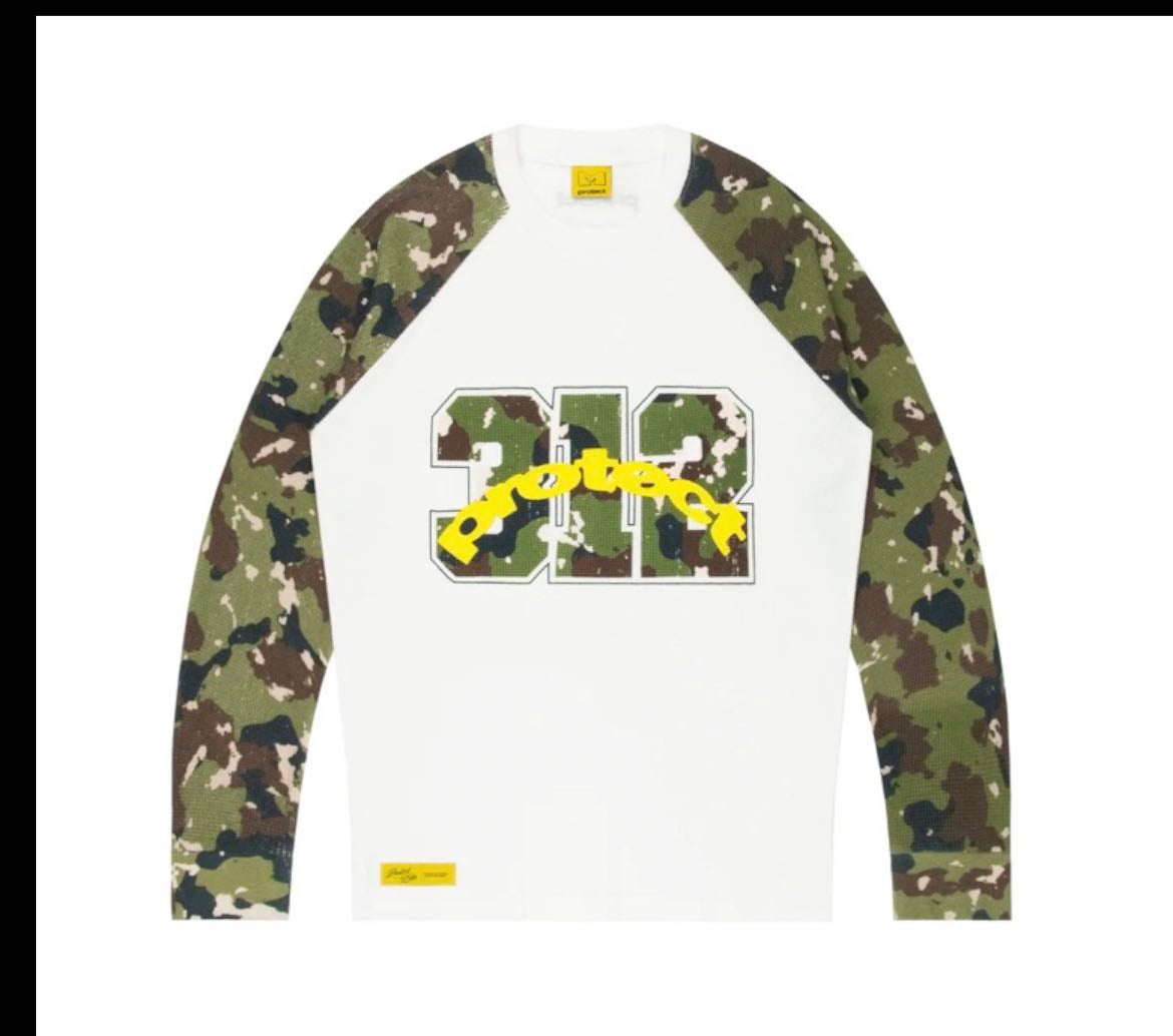 CAMO WAFFLE LONG SLEEV - de Protect London