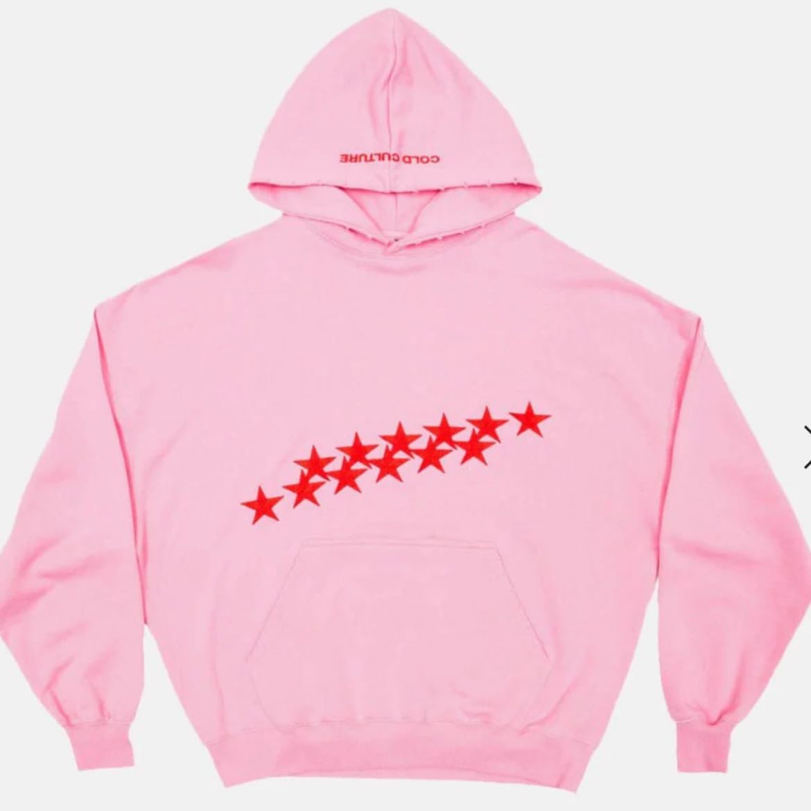 STARS HOODIE PANTHER PINK - de ColdCulture