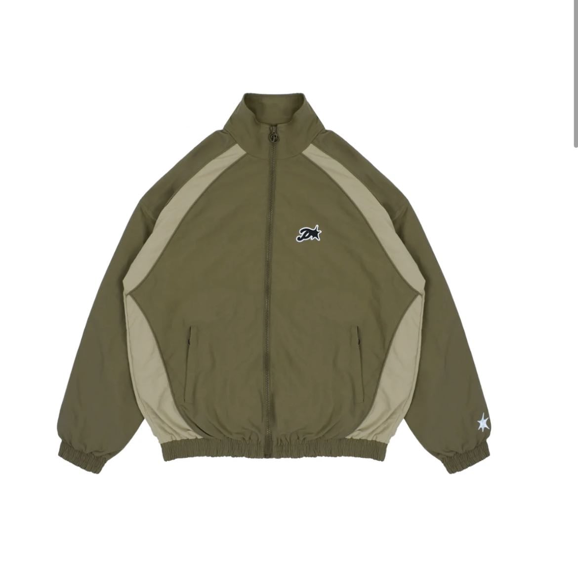 GREEN COACH TRACK JACKET