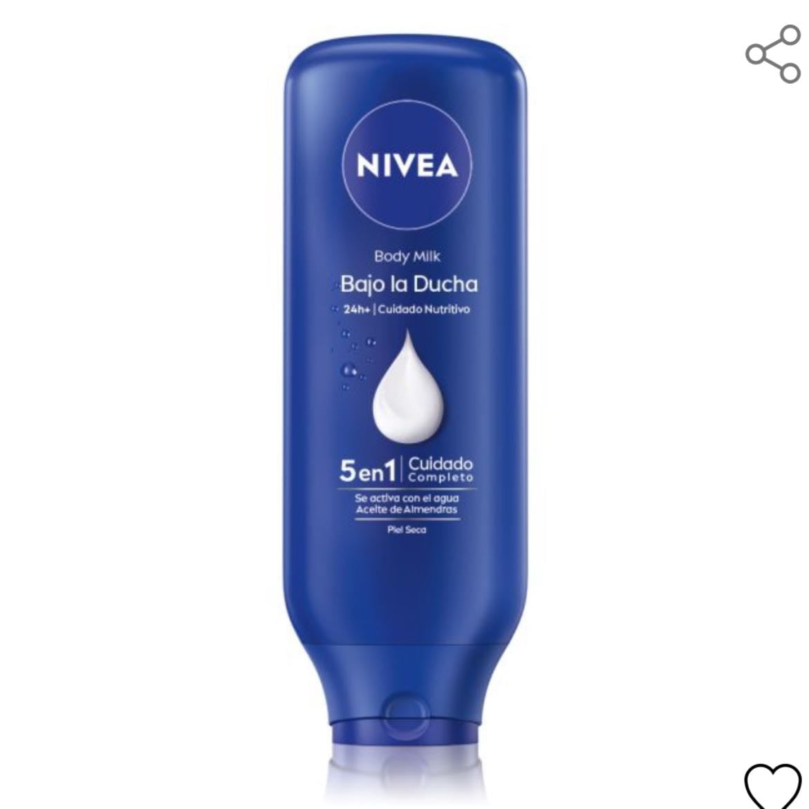 Bajo la Ducha Body Milk Nutritivo - de Nivea