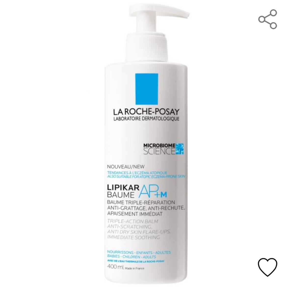 LA ROCHE-POSAY Lipikar Baume Ap+M Bálsamo Anti Irritaciones - de La Roche Posay