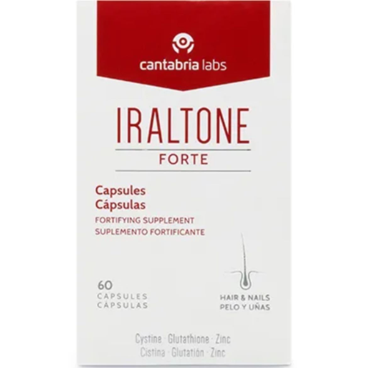 Cápsulas Fortificantes | 60UD Cápsulas para el cabello - de Iraltone