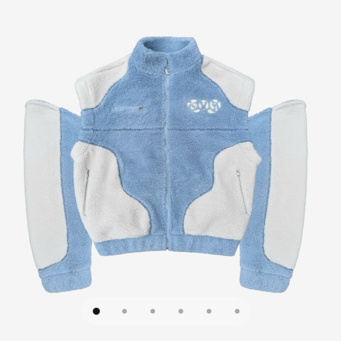 Comfy sherpa -Light Blue - de Nubes studio