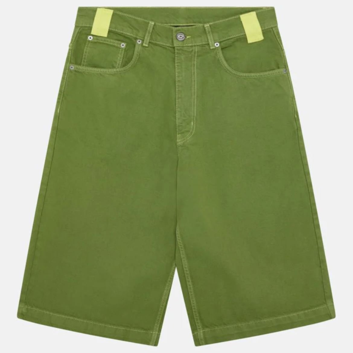 STITCHING JORTS CACTUS GREEN - de ColdCulture
