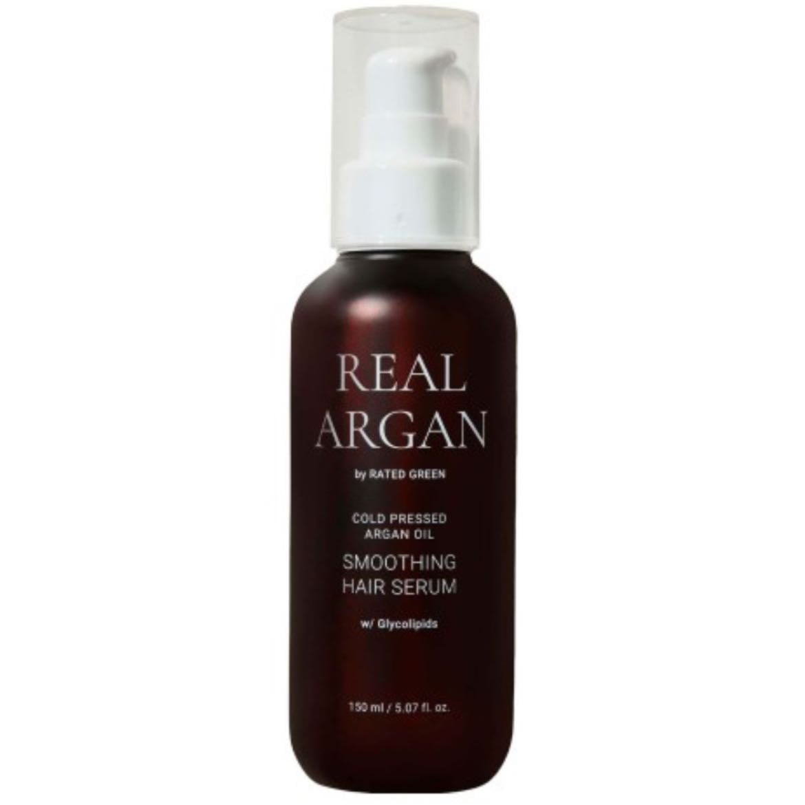 Real Argan Smoothing Hair Serum - de Rated Green