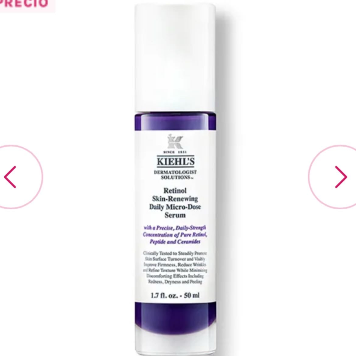 KIEHL'S Micro-Dose Anti-Aging Retinol Serum With Ceramides And Peptide Sérum facial con retinol - de Kiehls