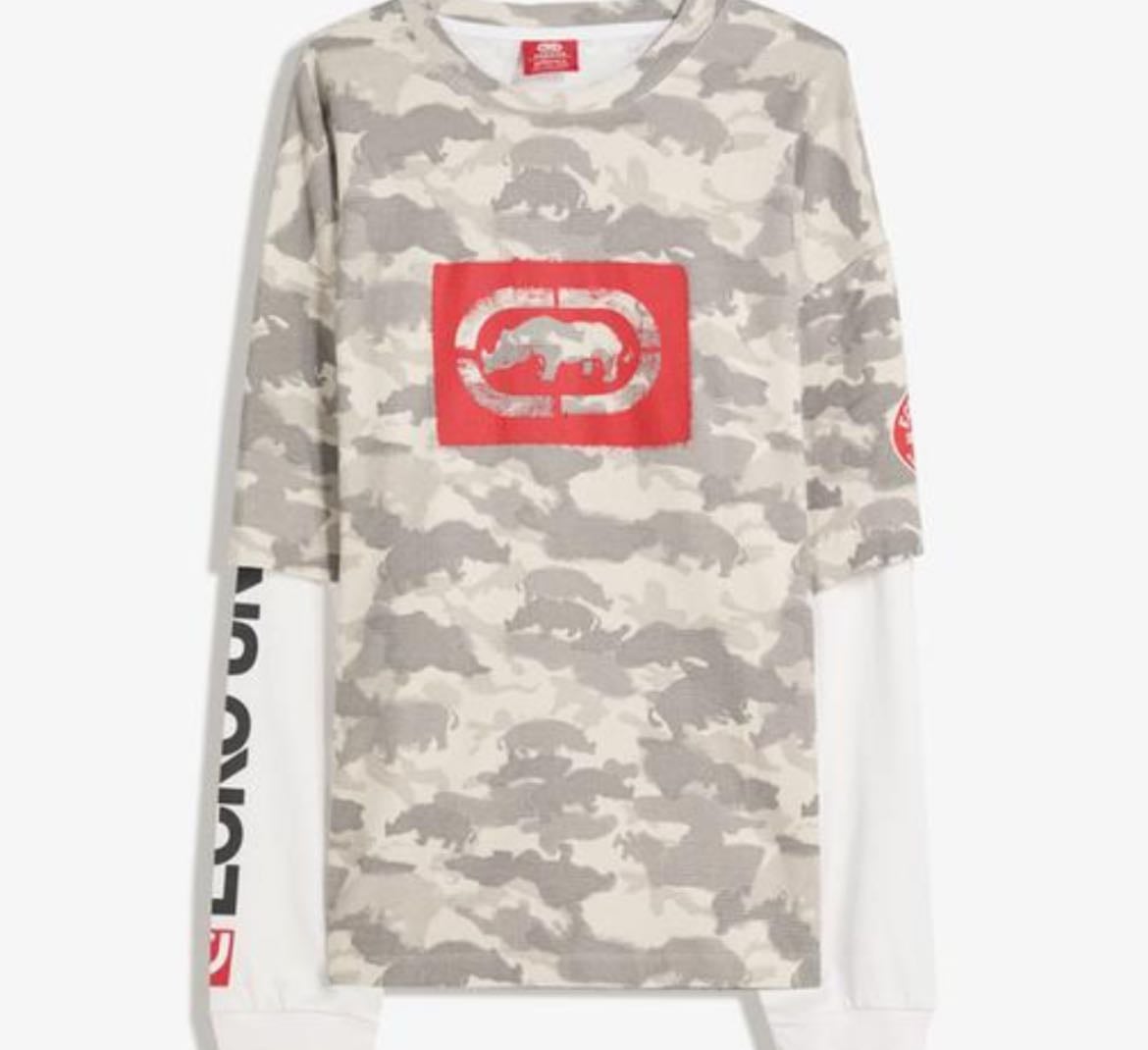 Camiseta Ecko Unltd doble manga - de Berskha x Ecko