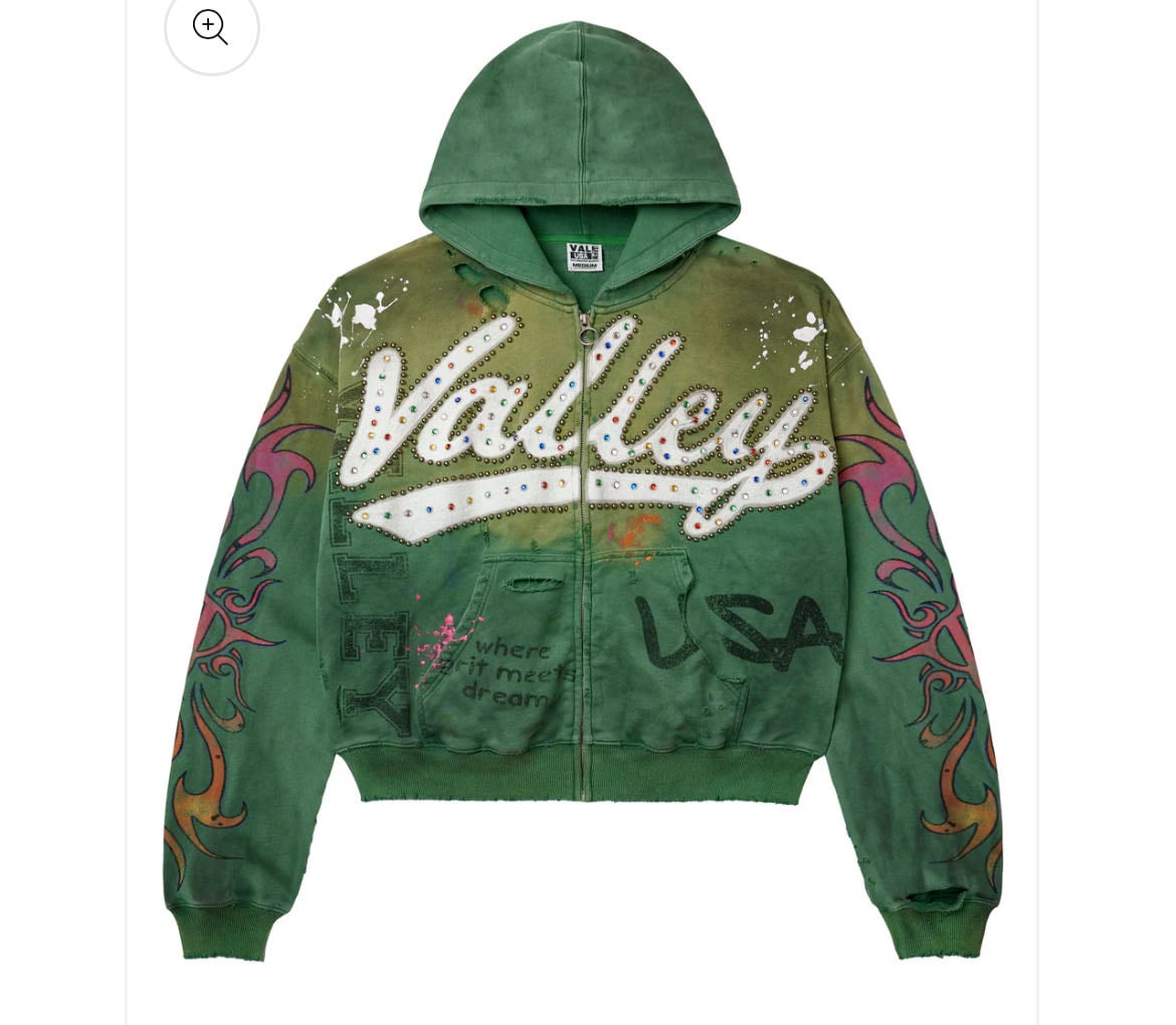 INFERNO ZIP UP - de ValeForever