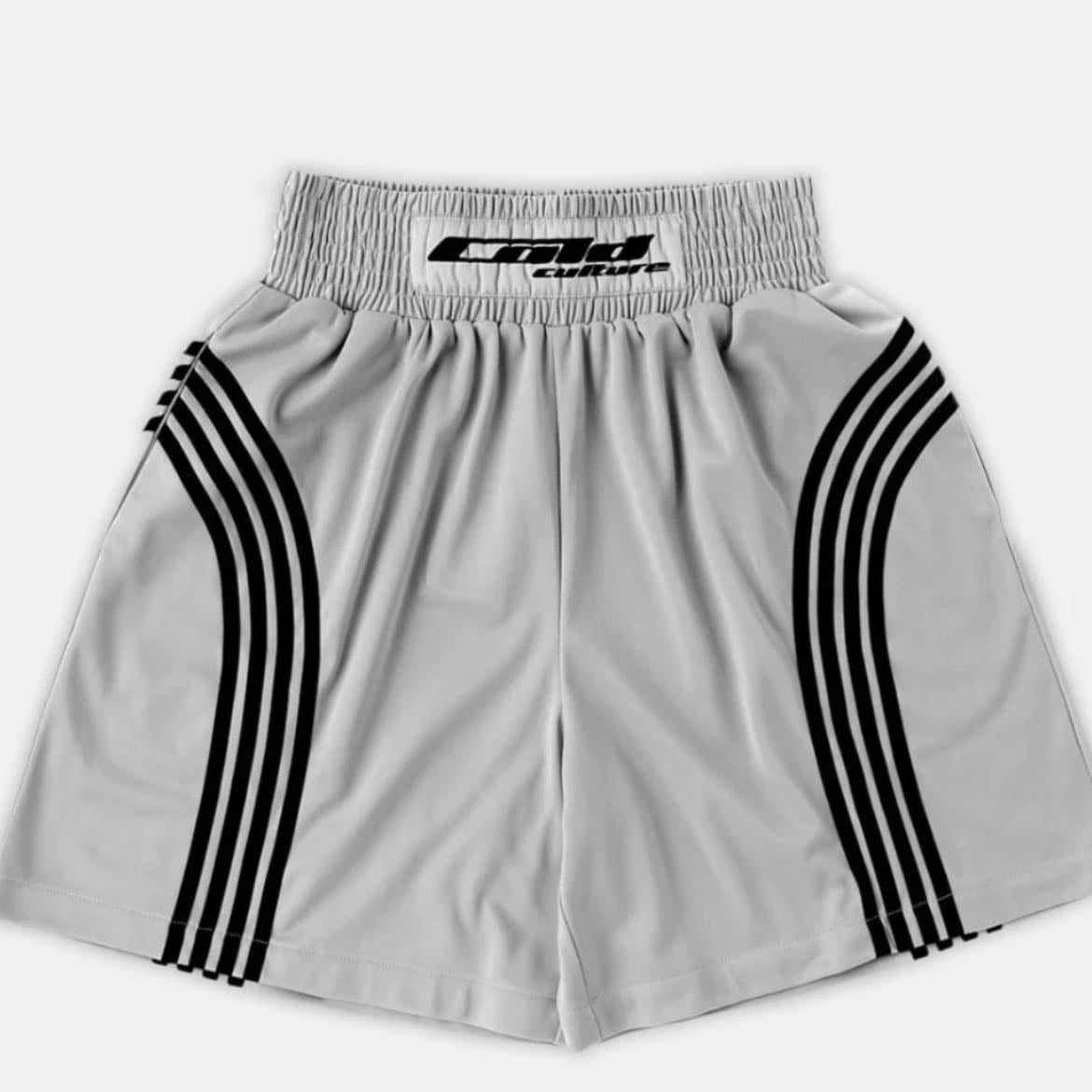 BOXING SHORTS SILVER - de ColdCulture