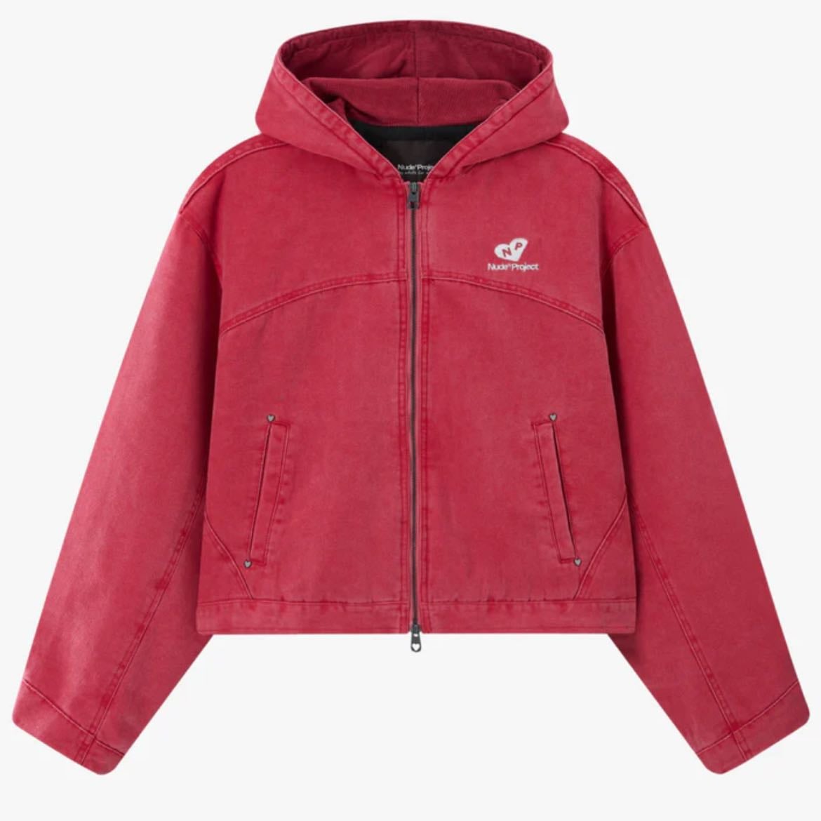 Co-Worker Jacket Canvas Red - de Nude Project