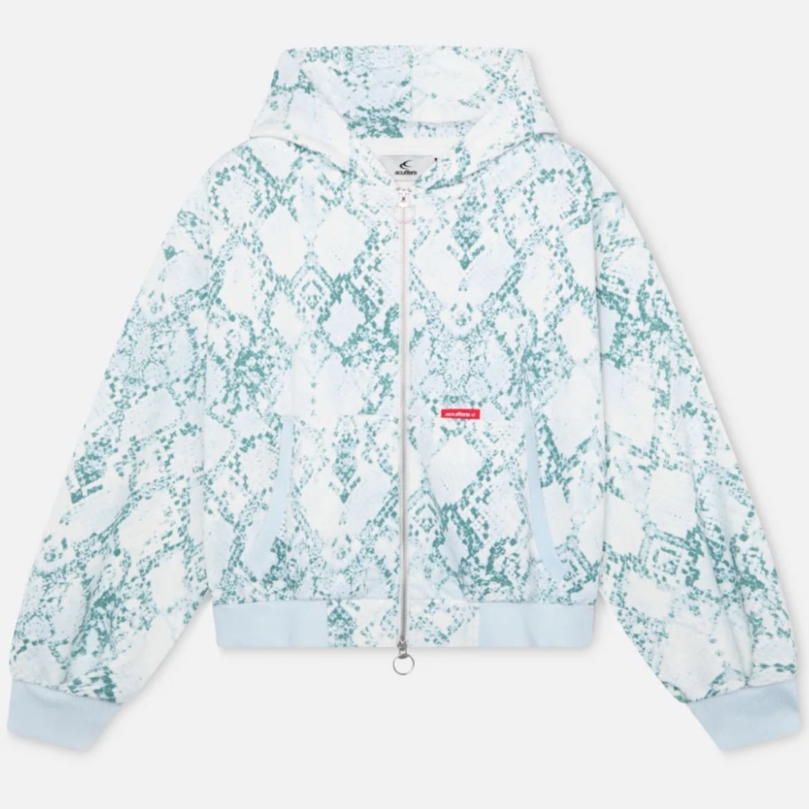 SCFF BLUE SNAKE ZIPPER - de Scuffers