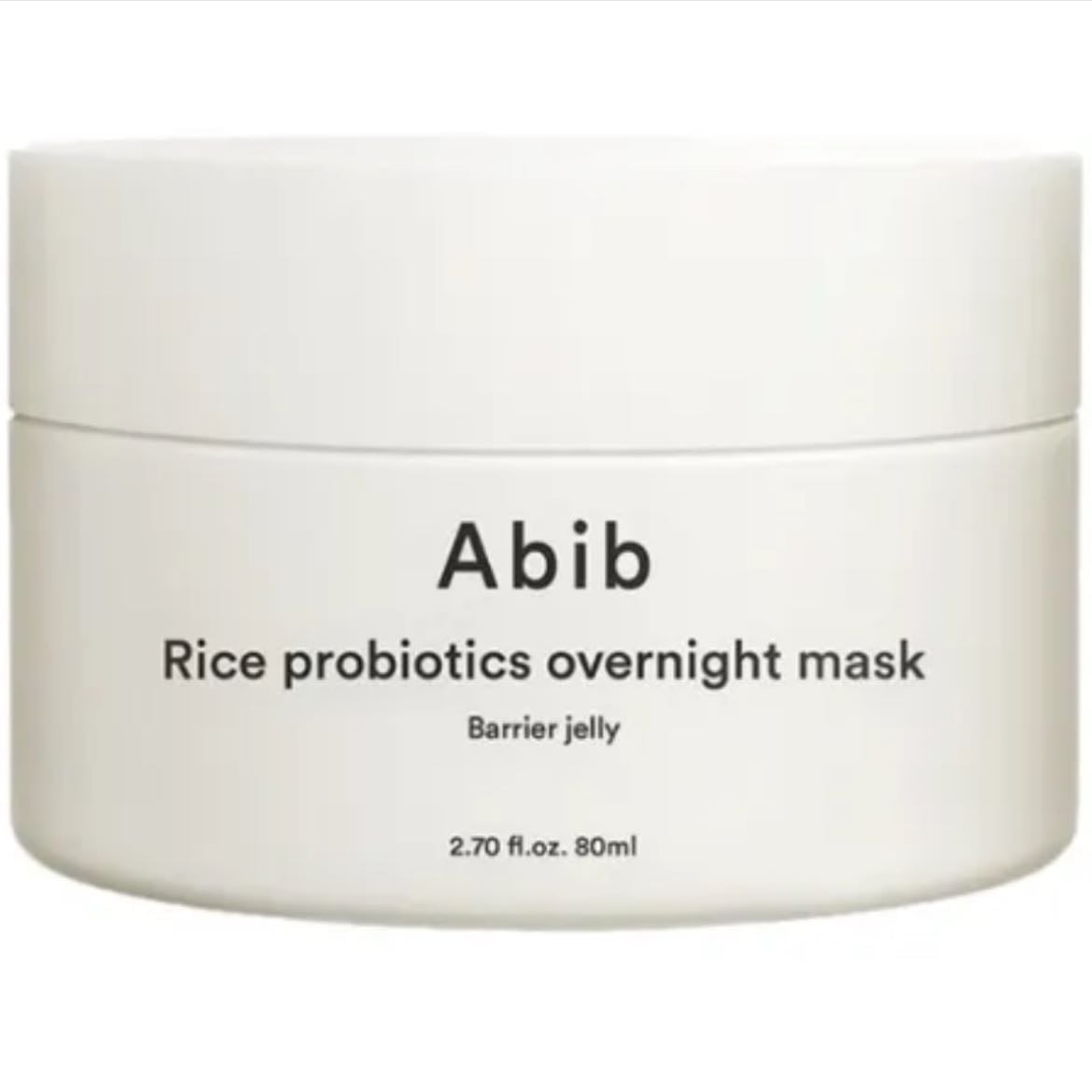 Abib - Mascarilla Nocturna Rice Probiotics Overnight Mask Barrier Jelly - de Abib