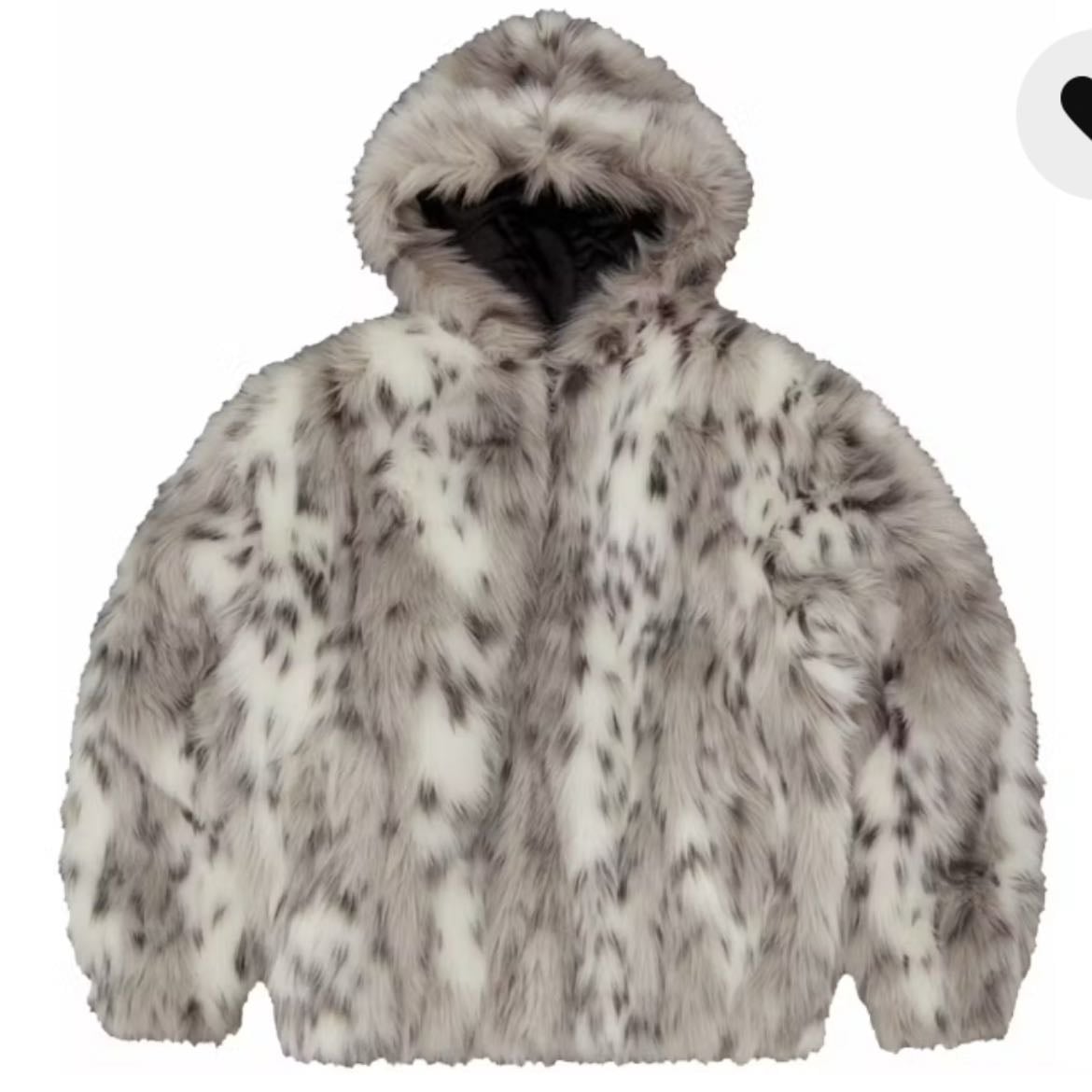 Corteiz hooded Fur Jacket - de Corteiz