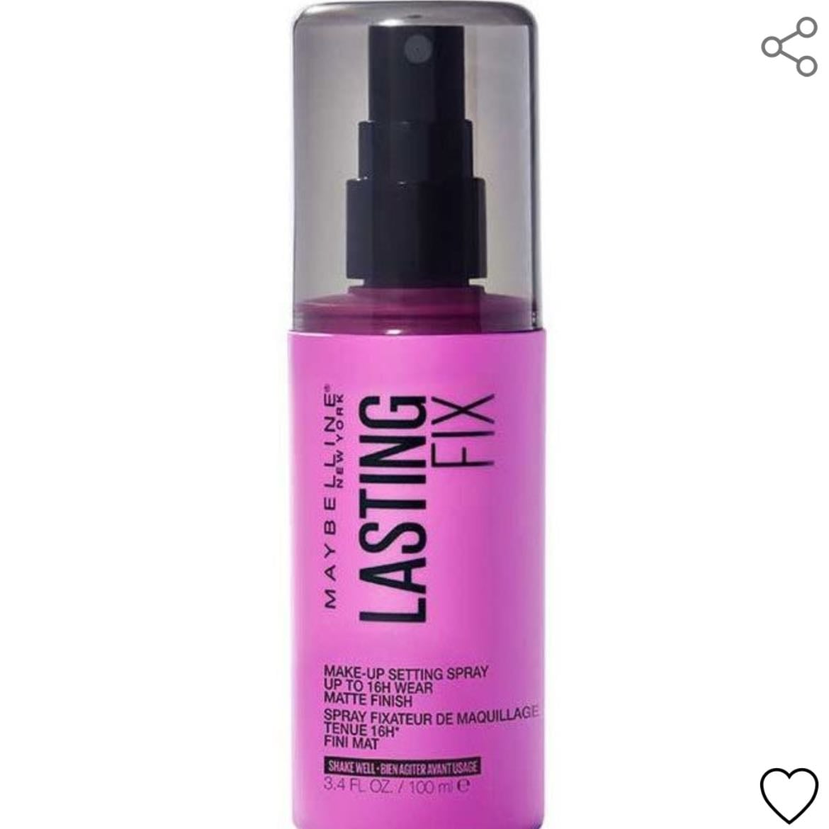 Spray Fijador de Maquillaje Lasting Fix - de Maybelline New York