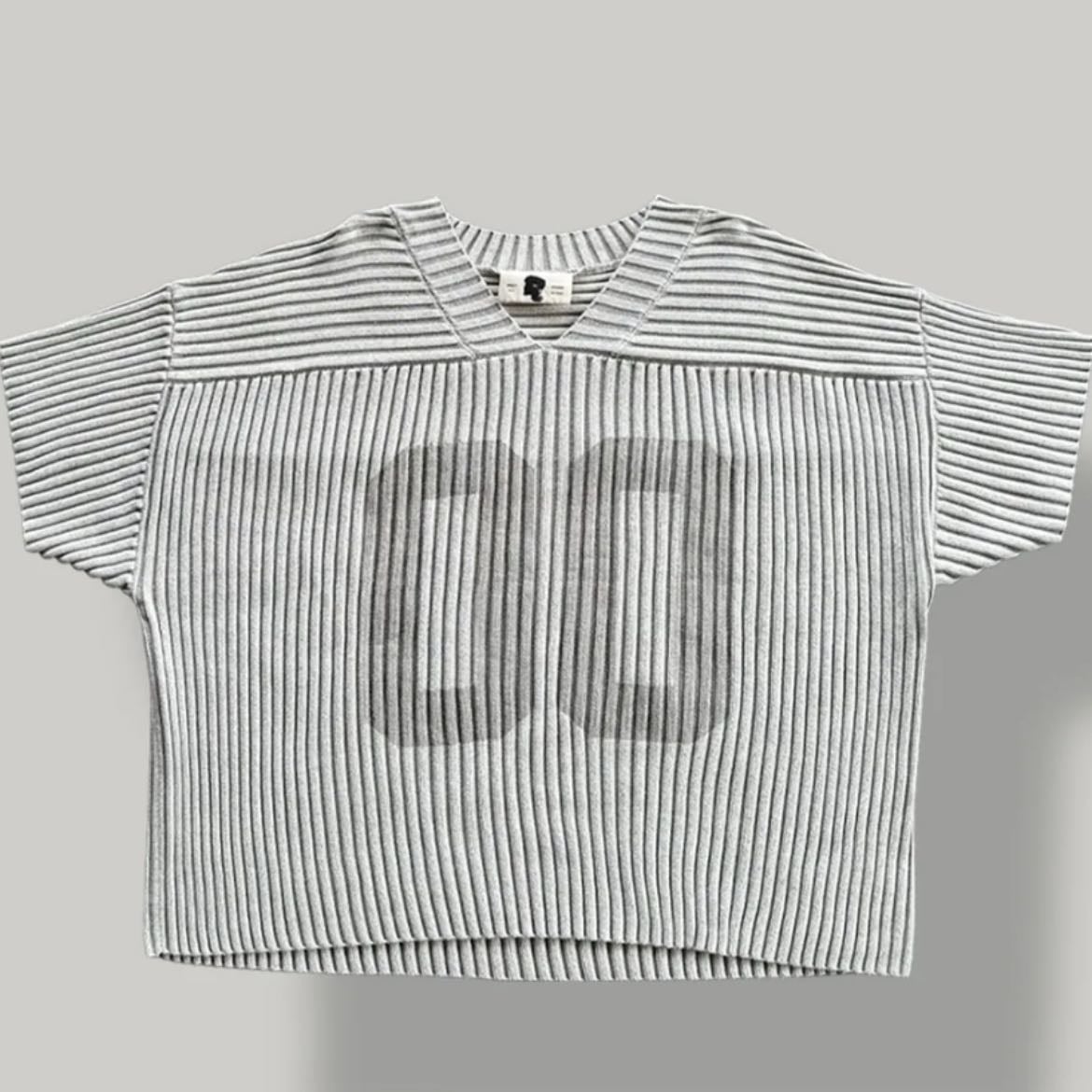 SMOKE KNITTED JERSEY