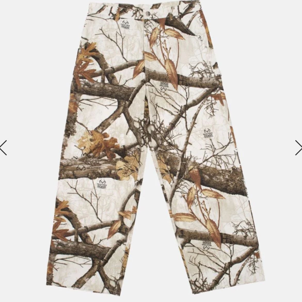 V1 CARPENTER PANTS REALTREE WHITE - de ColdCulture