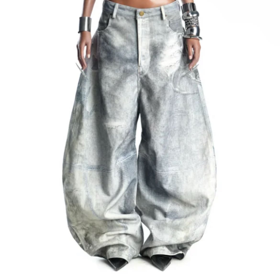 B6 PRINTED DENIM - de Feng system