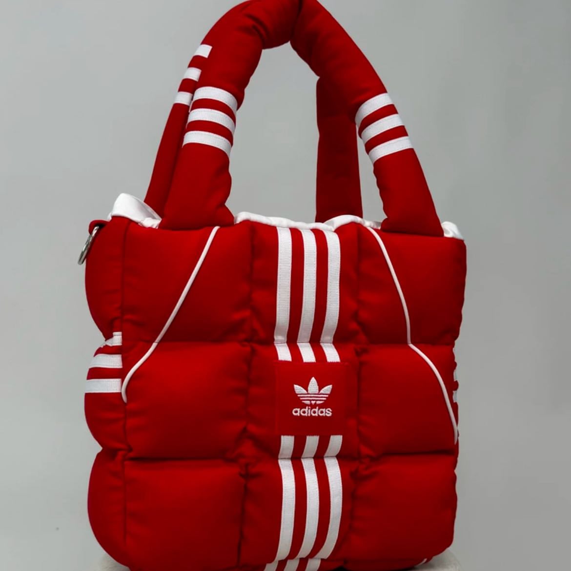 Everyday red puffer bag - de Saint Muze