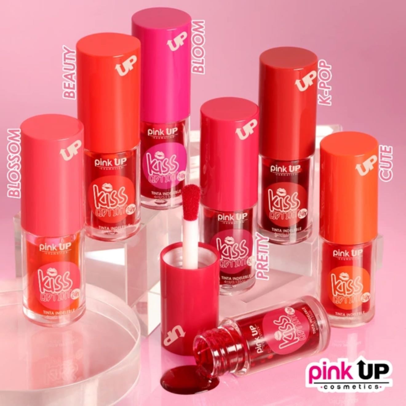 Kiss lip Tint pink up