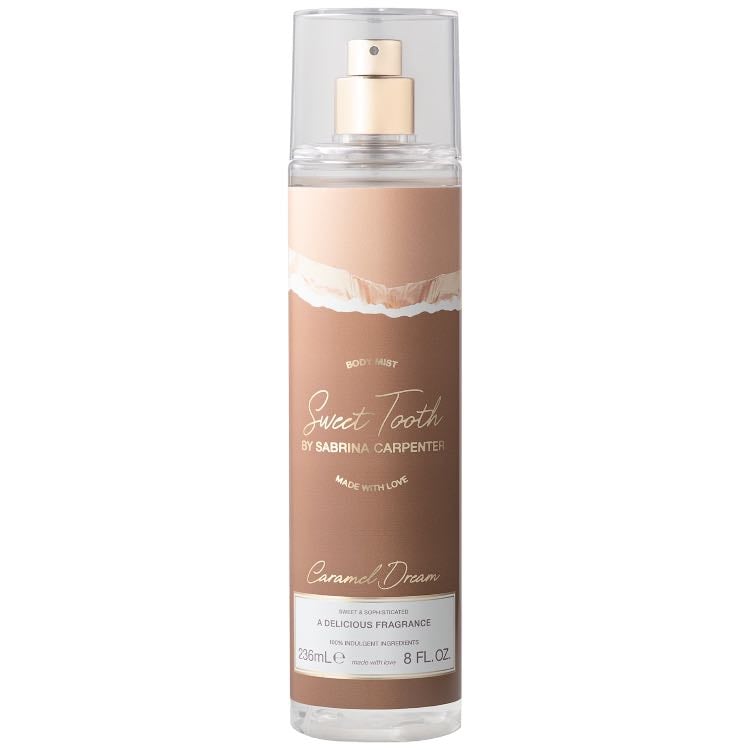 Sweet tooth by Sabrina Carpenter: caramel dream