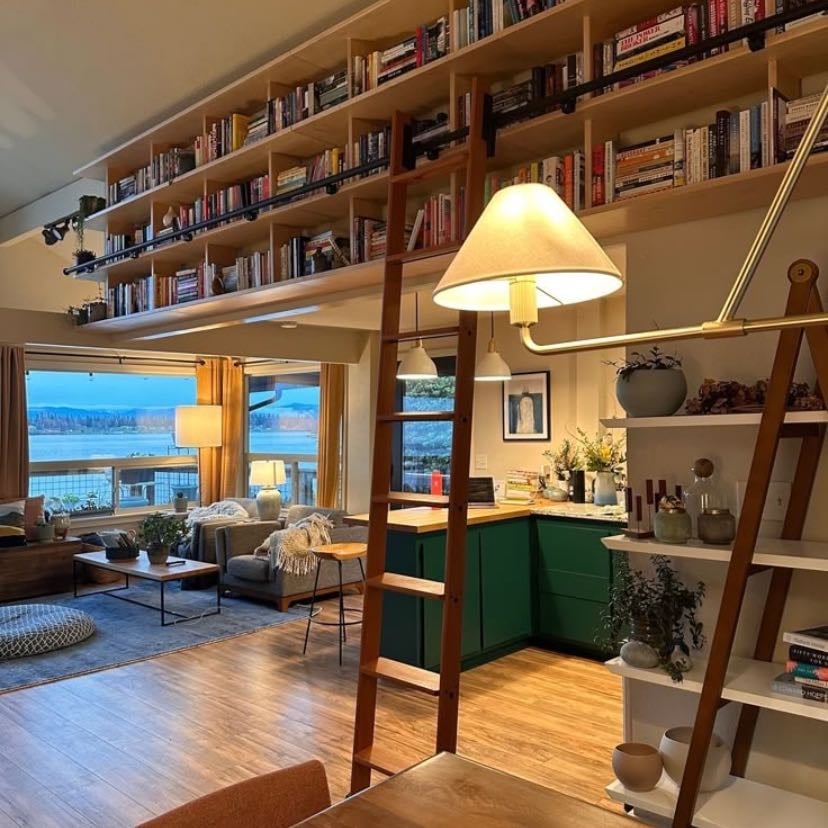 Tener una mini biblioteca en mi casa