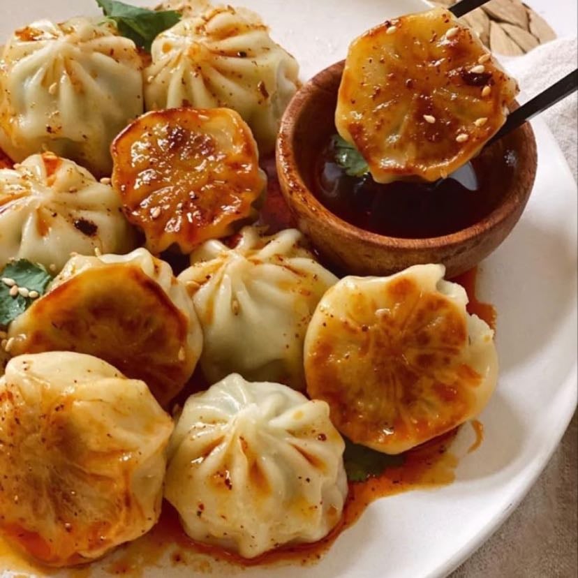 Hacer dumplings - Con mis amiguitos