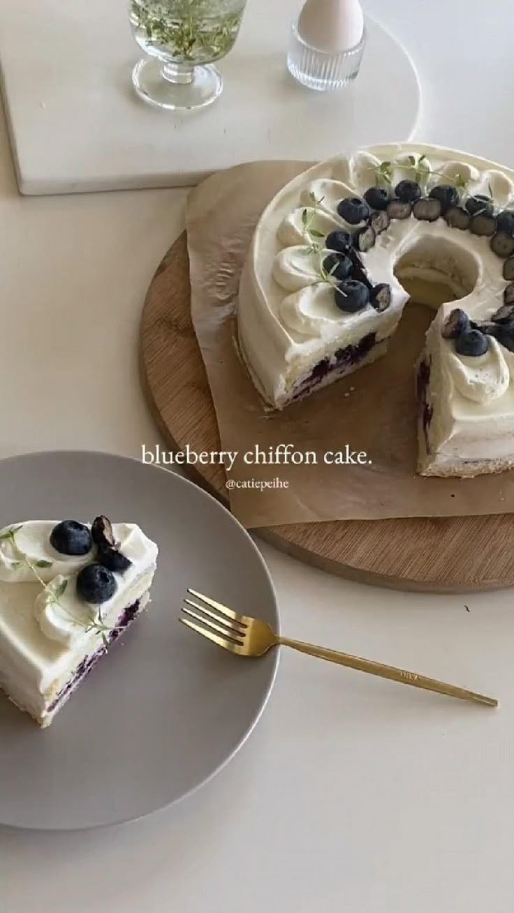 Bluberry cake - Pinterest