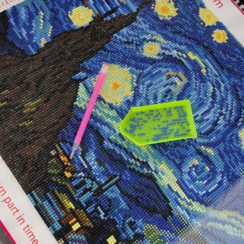 Diamond painting - Terminar mi proyecto de 2021