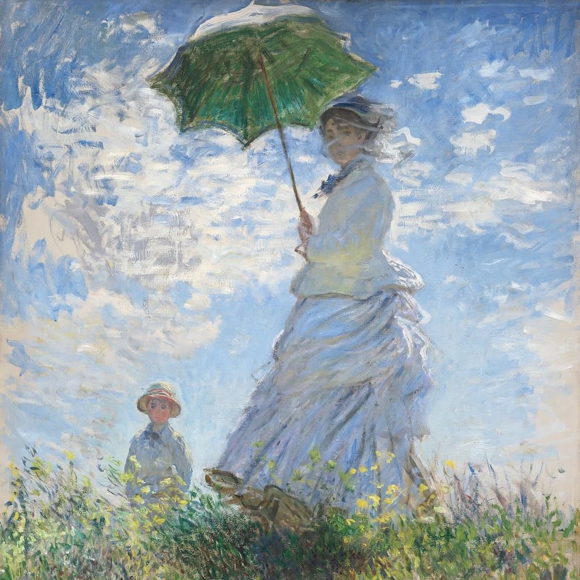 Woman with a Parasol