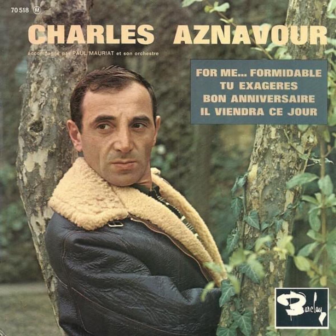 For Me... Formidable - Song · Charles Aznavour
