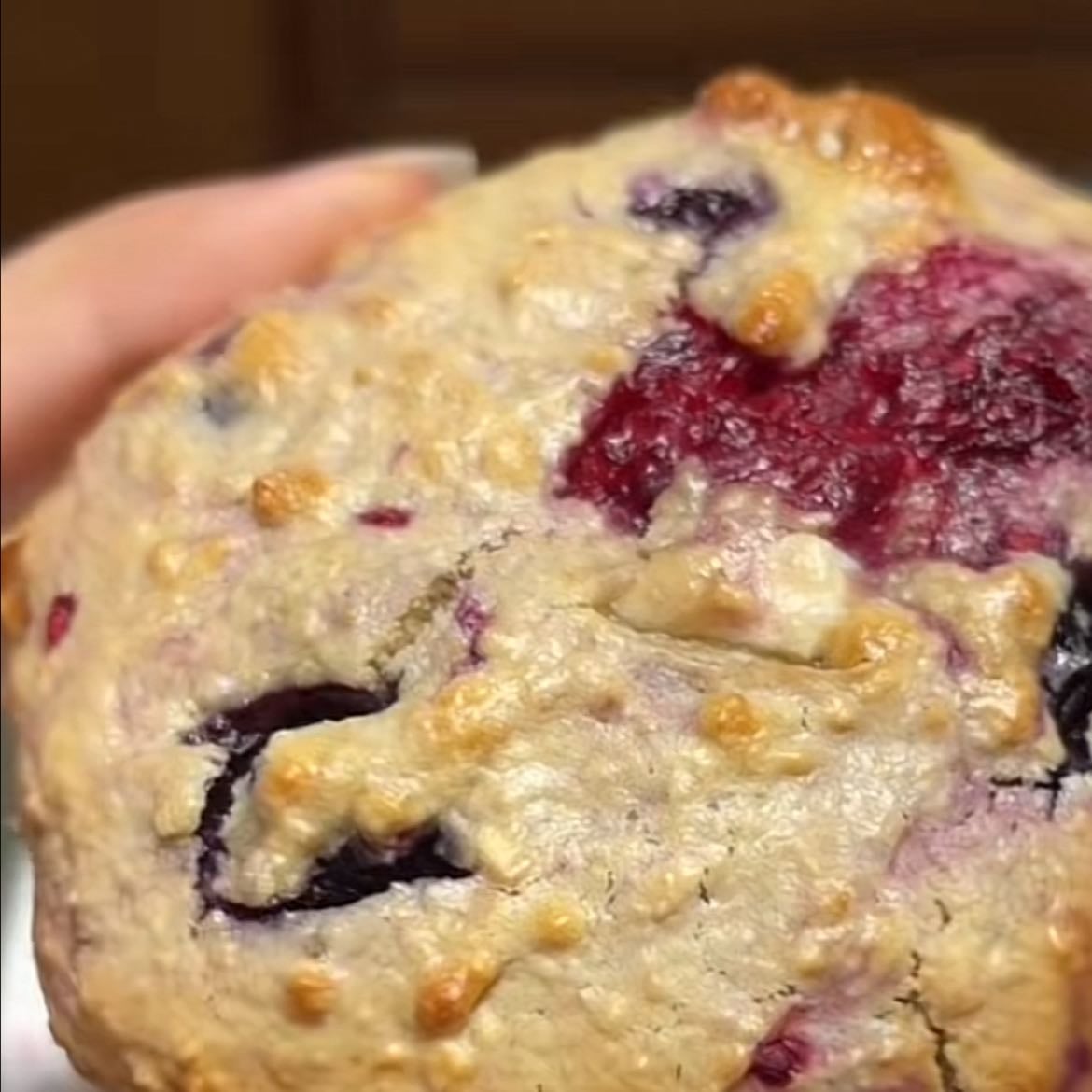 Cookies de frutos rojos y chocolate blanco