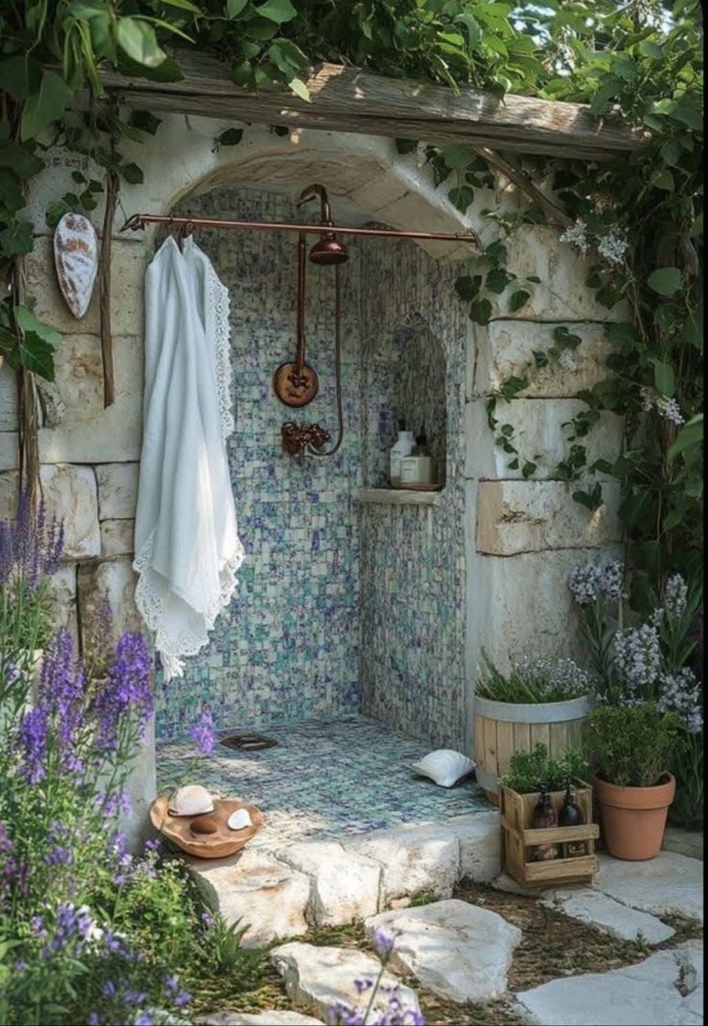 Outdoor shower