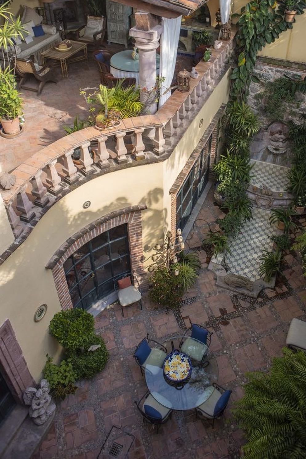A courtyard