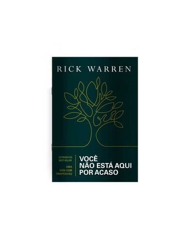 Voce Nao Esta Aqui Por Acaso - Rick Warren · 2021