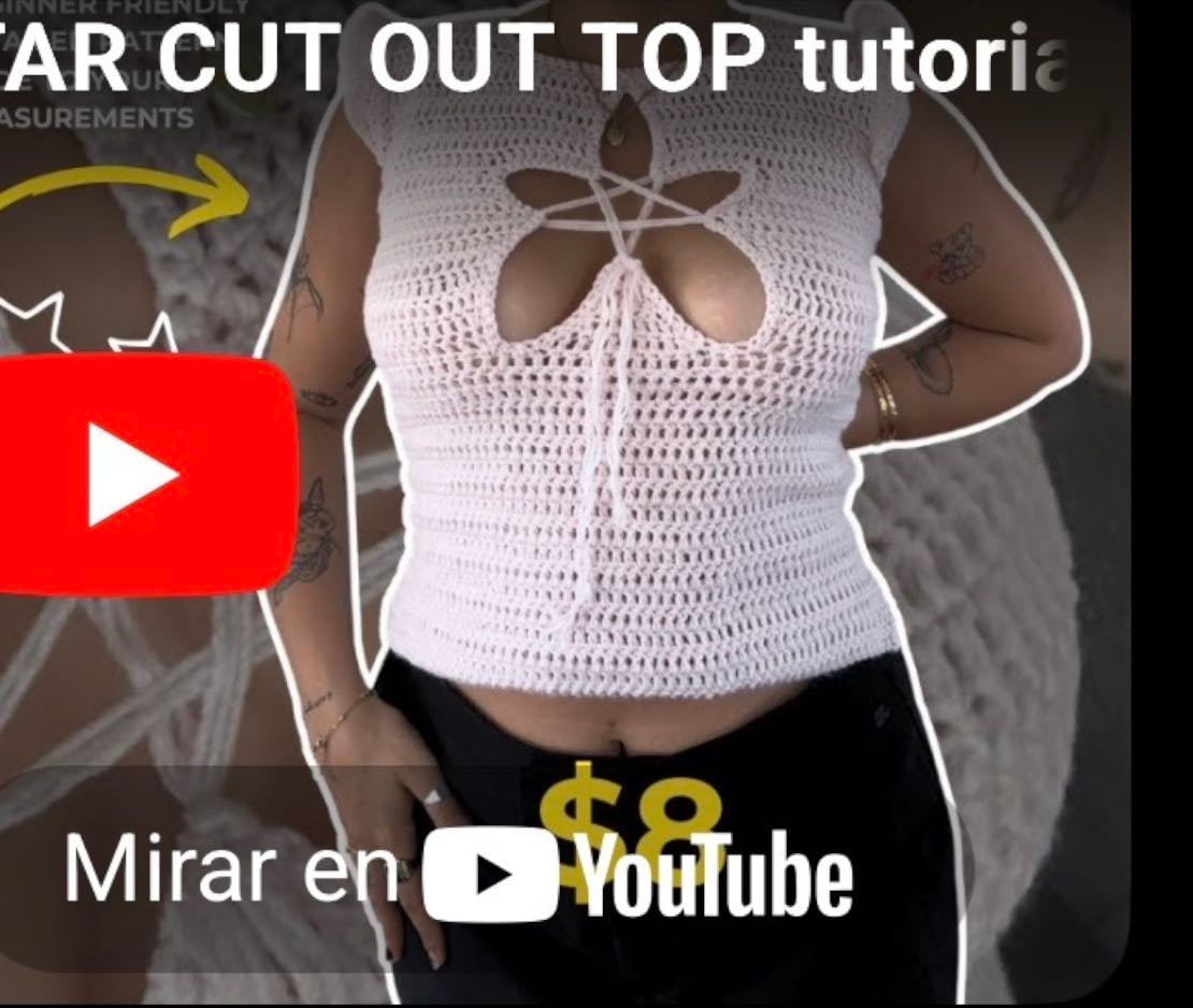 star cut-out top