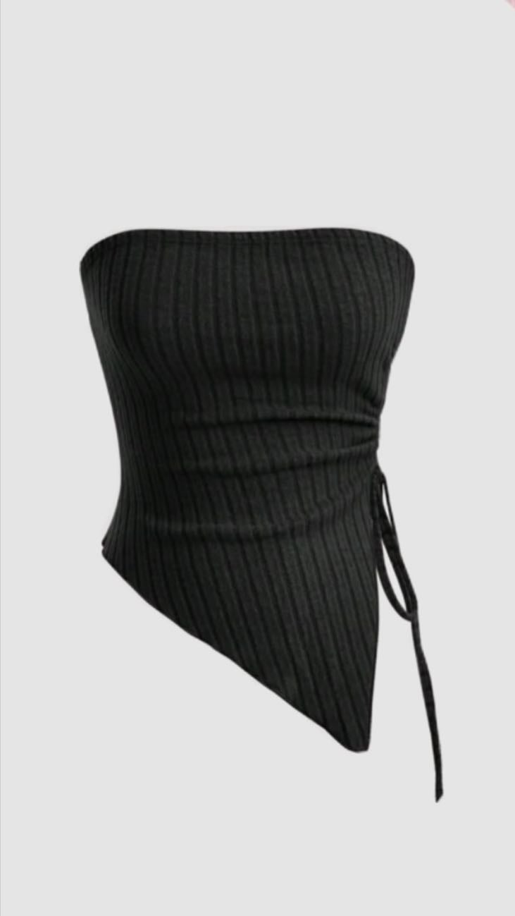 asymmetrical tube top