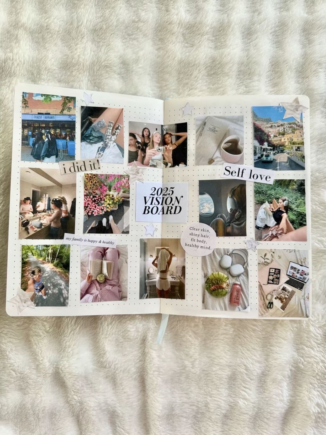 2025 vision board - 次の年のビジョンボード(次の年の理想のイメージ💭)
