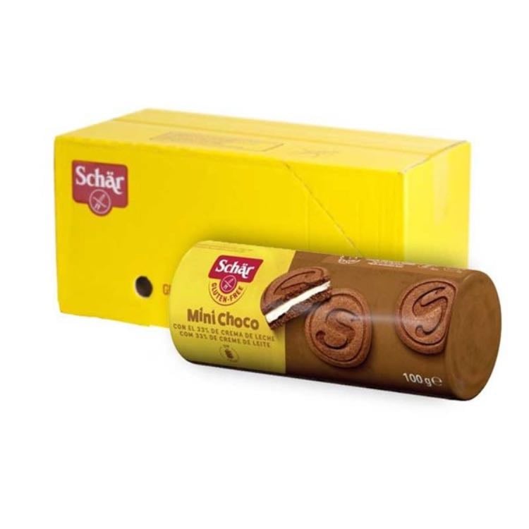 Galletas mini schar choco leche
