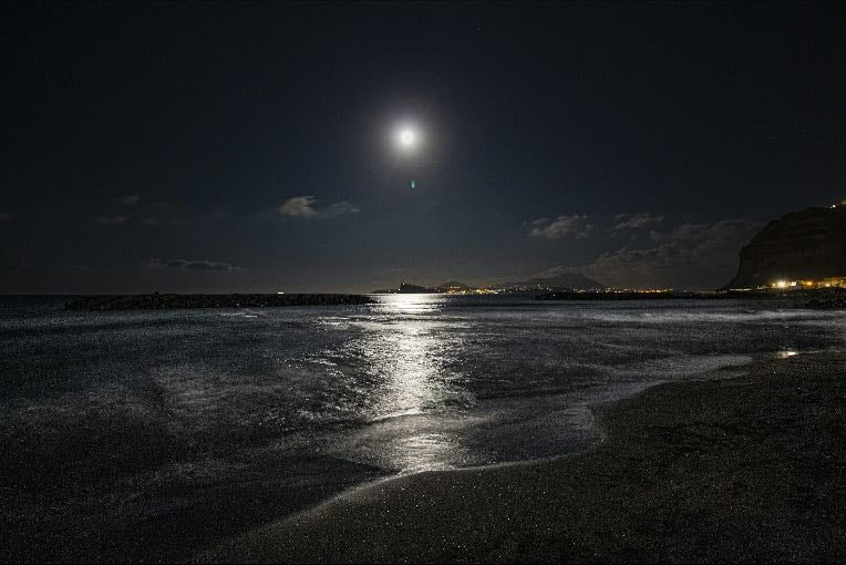 The beach in the night - I love it every moment, but in the night is my fav place