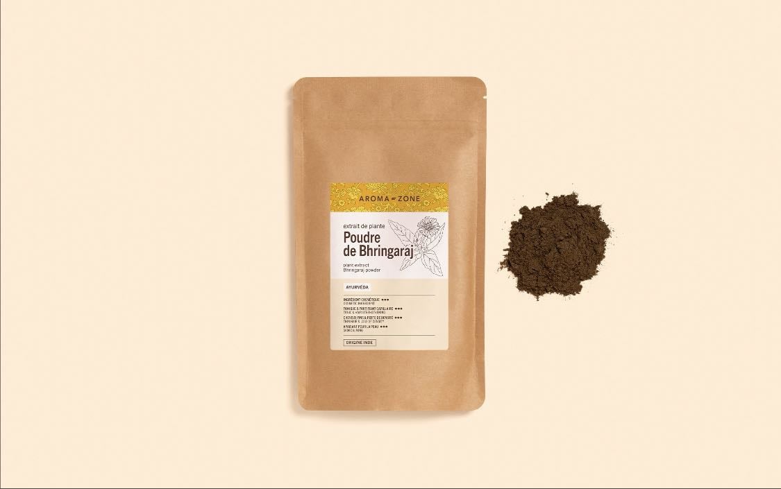 Poudre de Bhringaraj aroma zone - Favorise la croissance