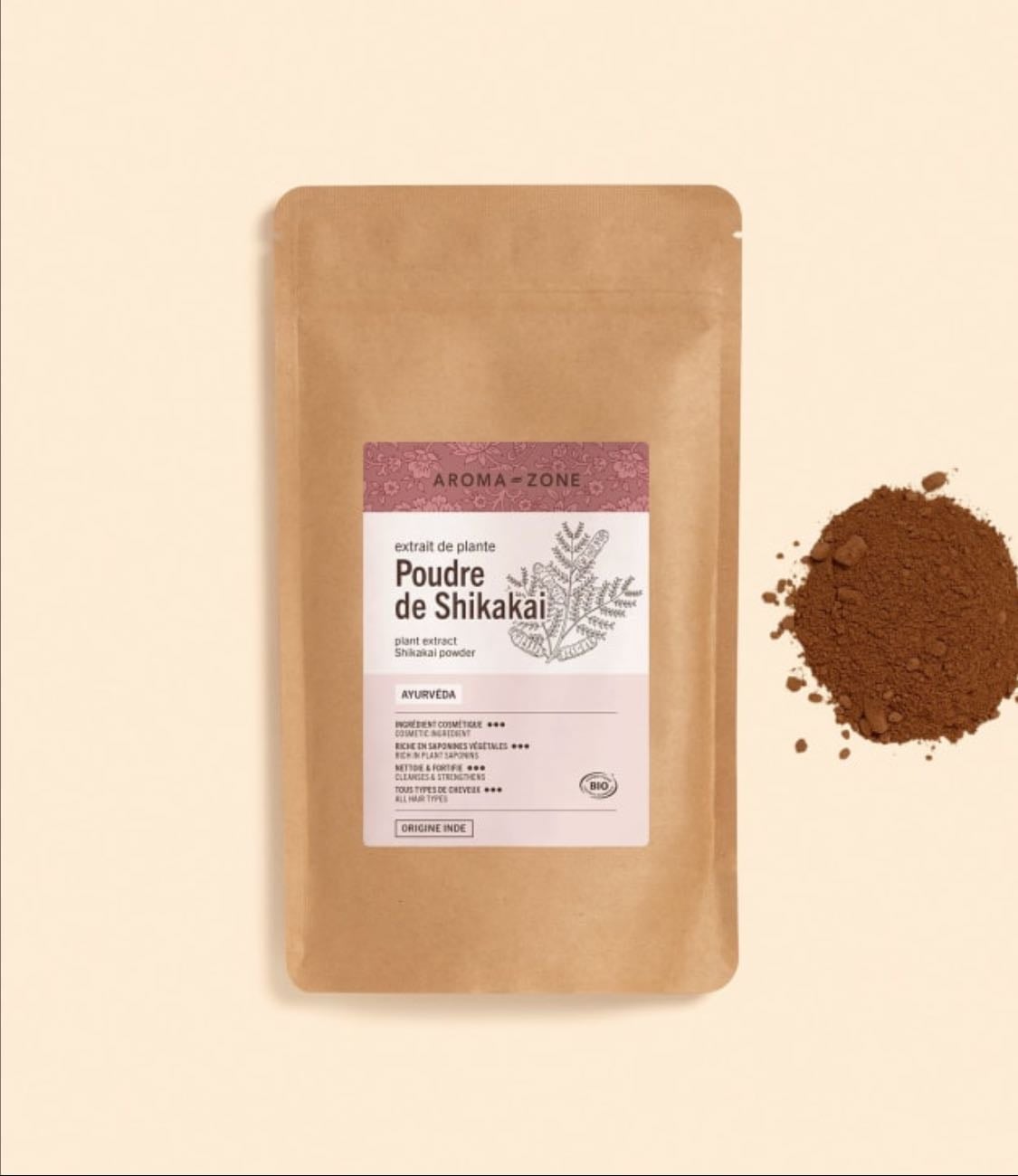 Poudre Shikakai aroma zone - Donne de la brillance
