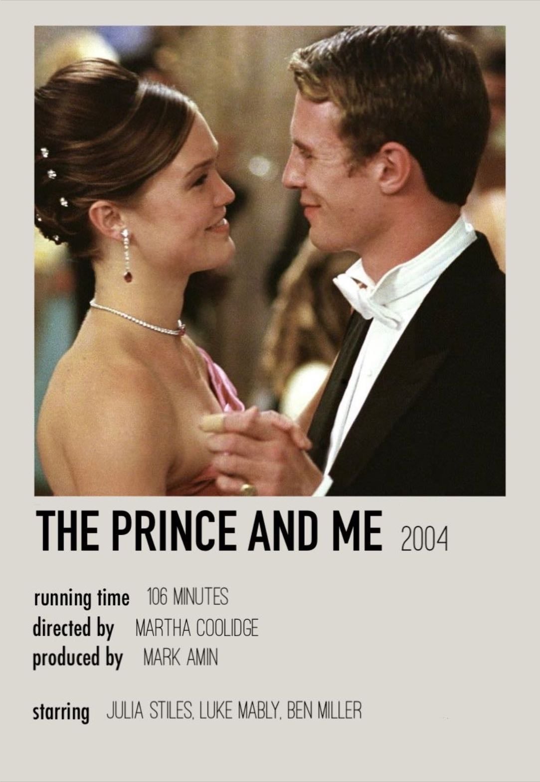 The prince and me
