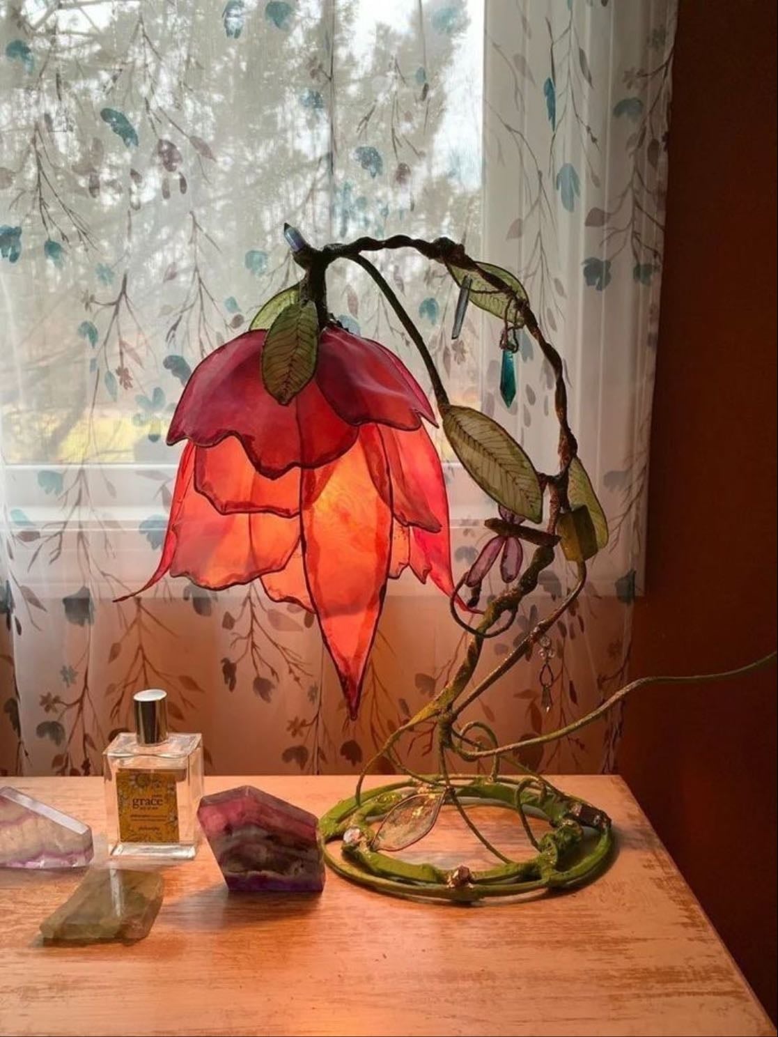 flower lamp