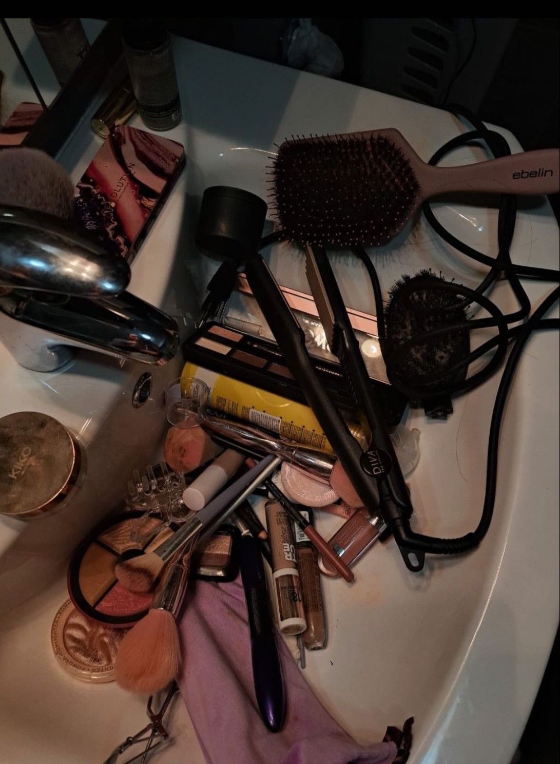 getting ready - to hang with friends, going to parties.. i just love it