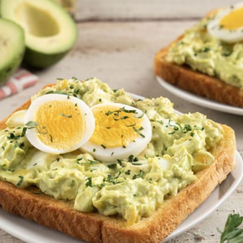 tostadas de aguacate