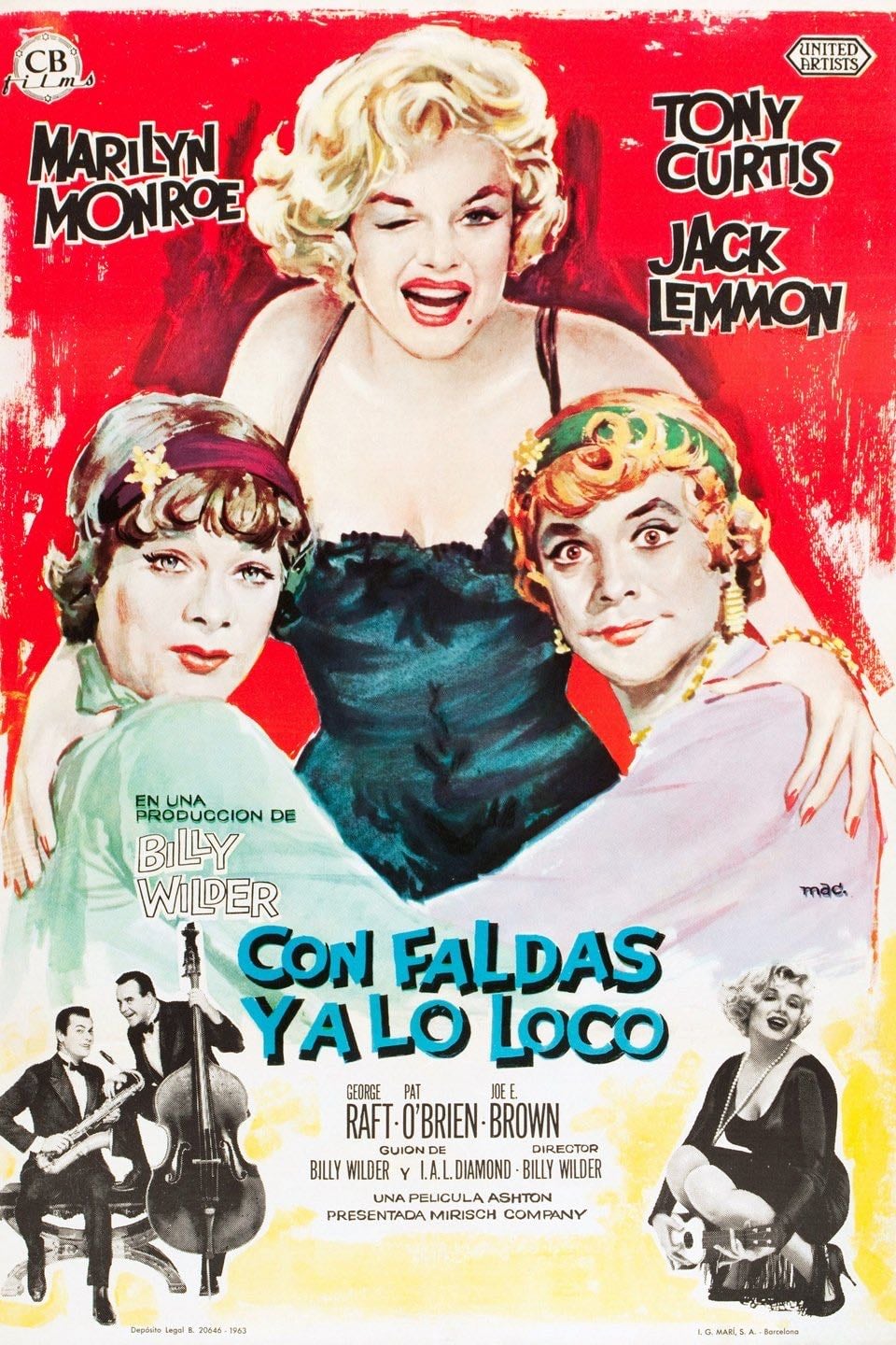 Con faldas y a lo loco - Billy Wilder · 1959