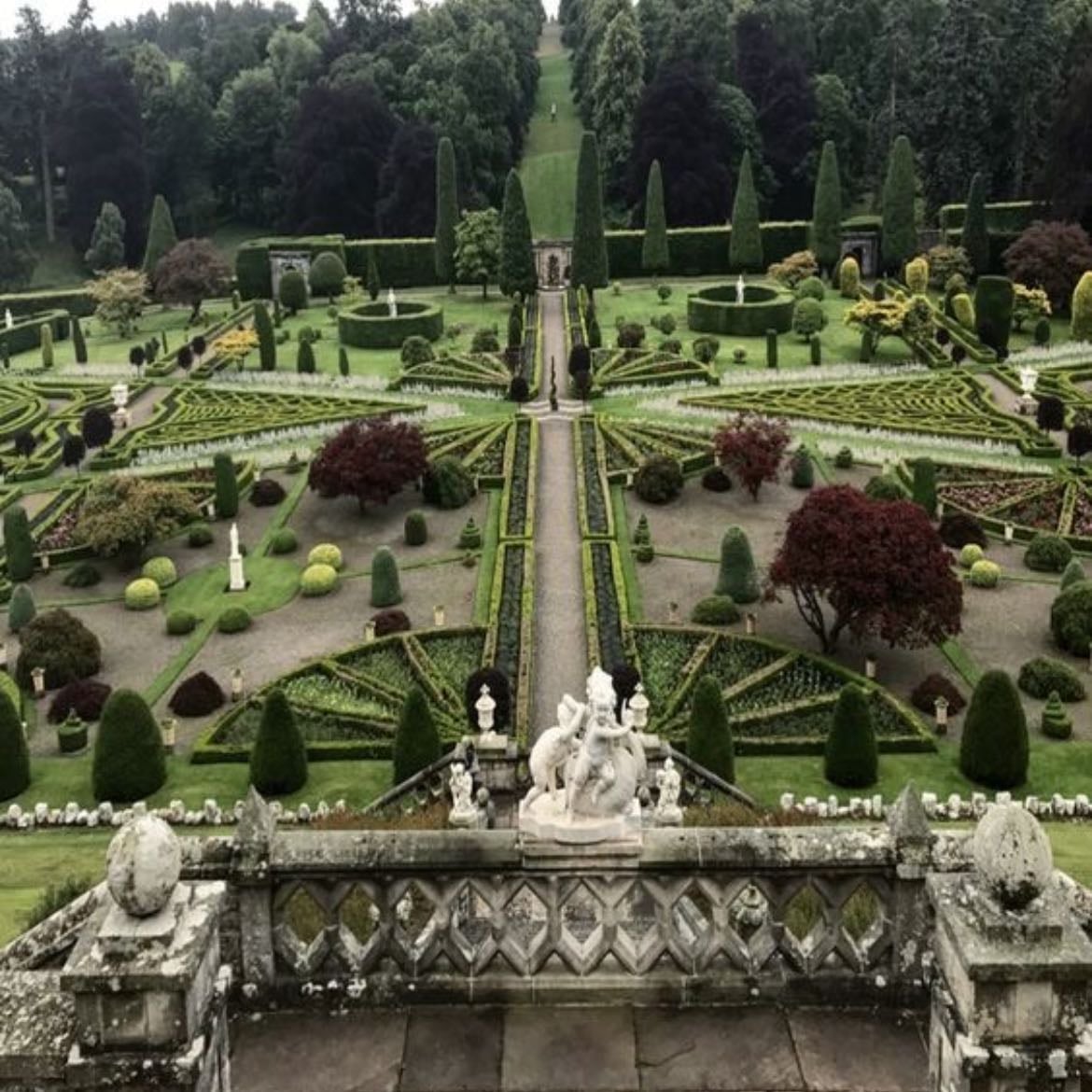Drummond Castle Gardens - MUST