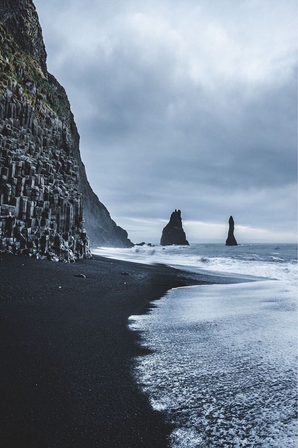Visit reynisfjara black beach