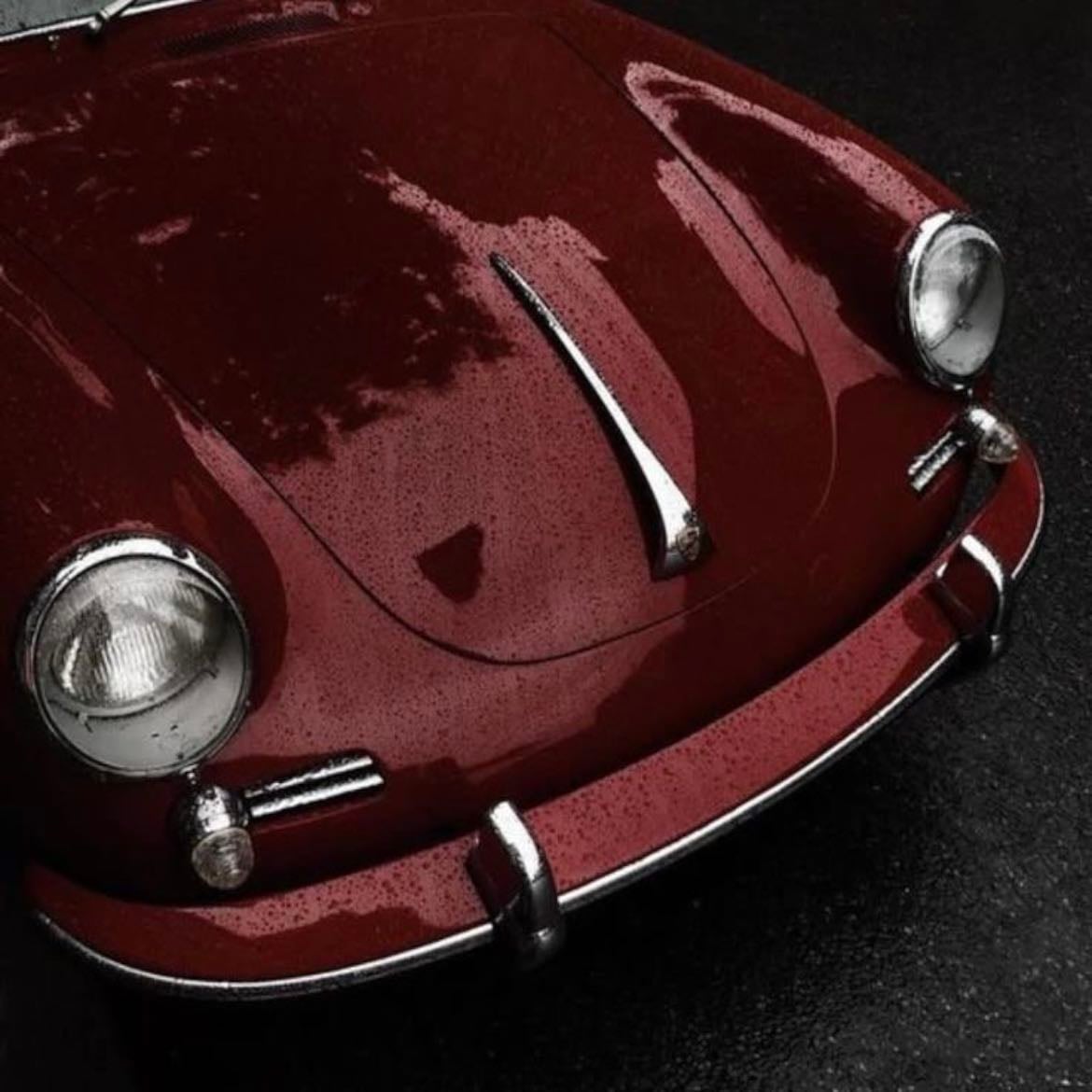 Rosewood vintage car