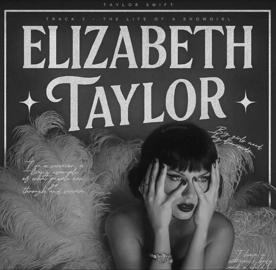 Elisabeth Taylor - I love when she says cry my eyes violet, ate here queen 💋